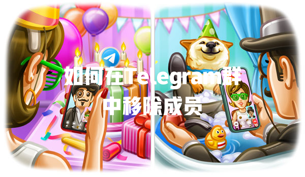 如何在Telegram群中移除成员 一