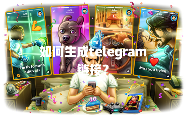 如何生成telegram链接？ 一